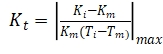 emperature sensitivity calculation formula for scale factor