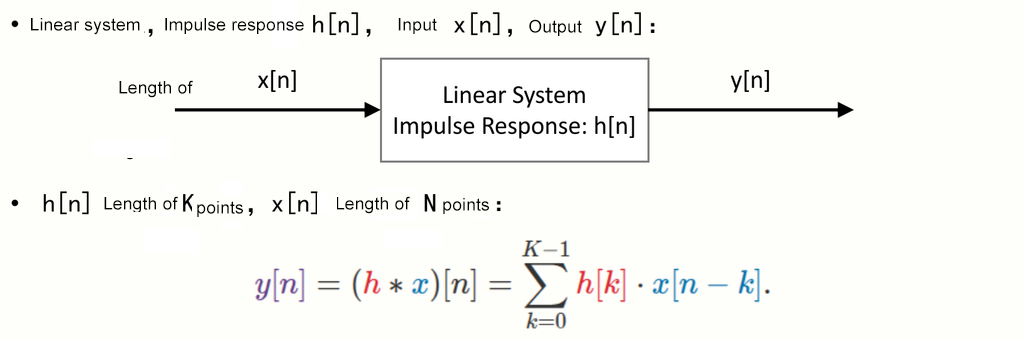 FIR filter difference equation for digital signal processing