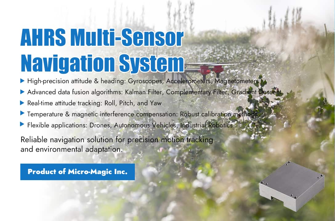 Principles, Algorithms, and Implementation of Attitude Reference System (AHRS)