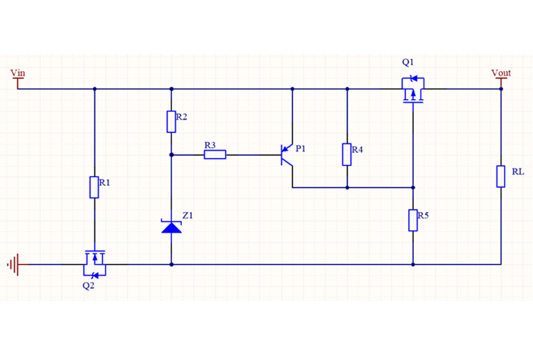 Design of reverse connection and overvoltage protection circuit for DC power input