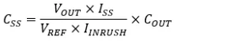Switching power supply soft start capacitor CSS principle and inrush current suppression diagram