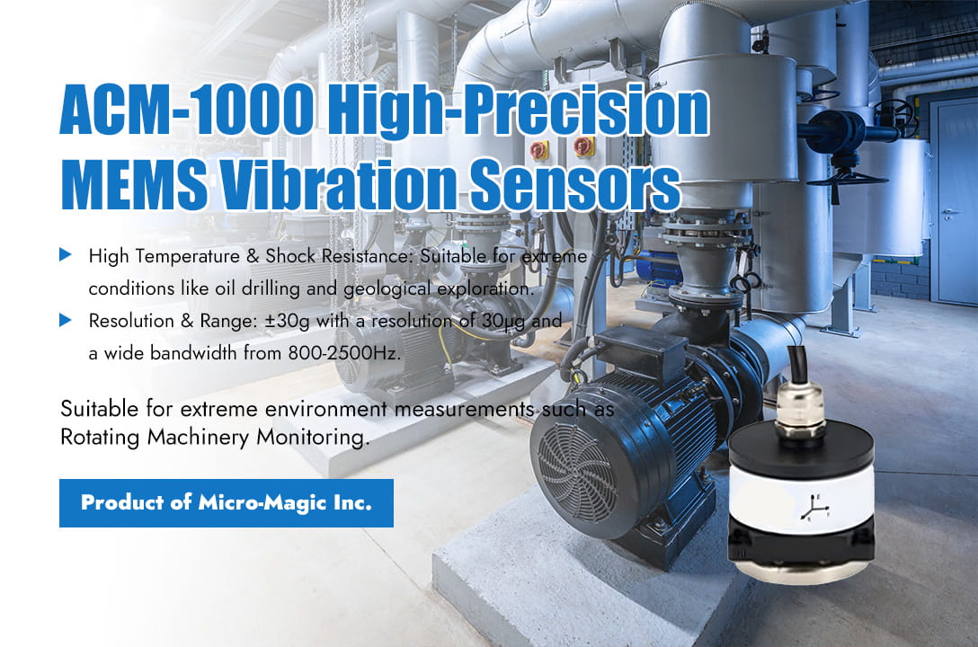 Application of MEMS sensors in vibration detection of industrial equipment