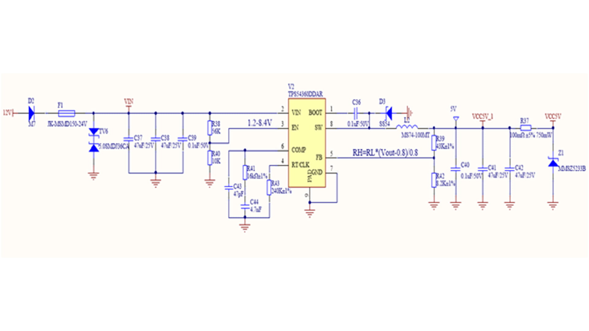 Selection Criteria for Freewheeling Diodes in BUCK Buck Converter Circuits