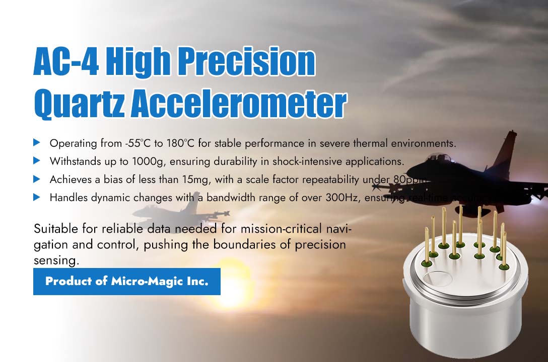 The Quartz Accelerometer Customized by Micro-Magic Achieves Stable Measurement and Control in Extreme High-Temperature Environments