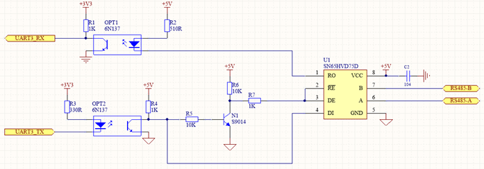 RS485 circuit RS485 circuit