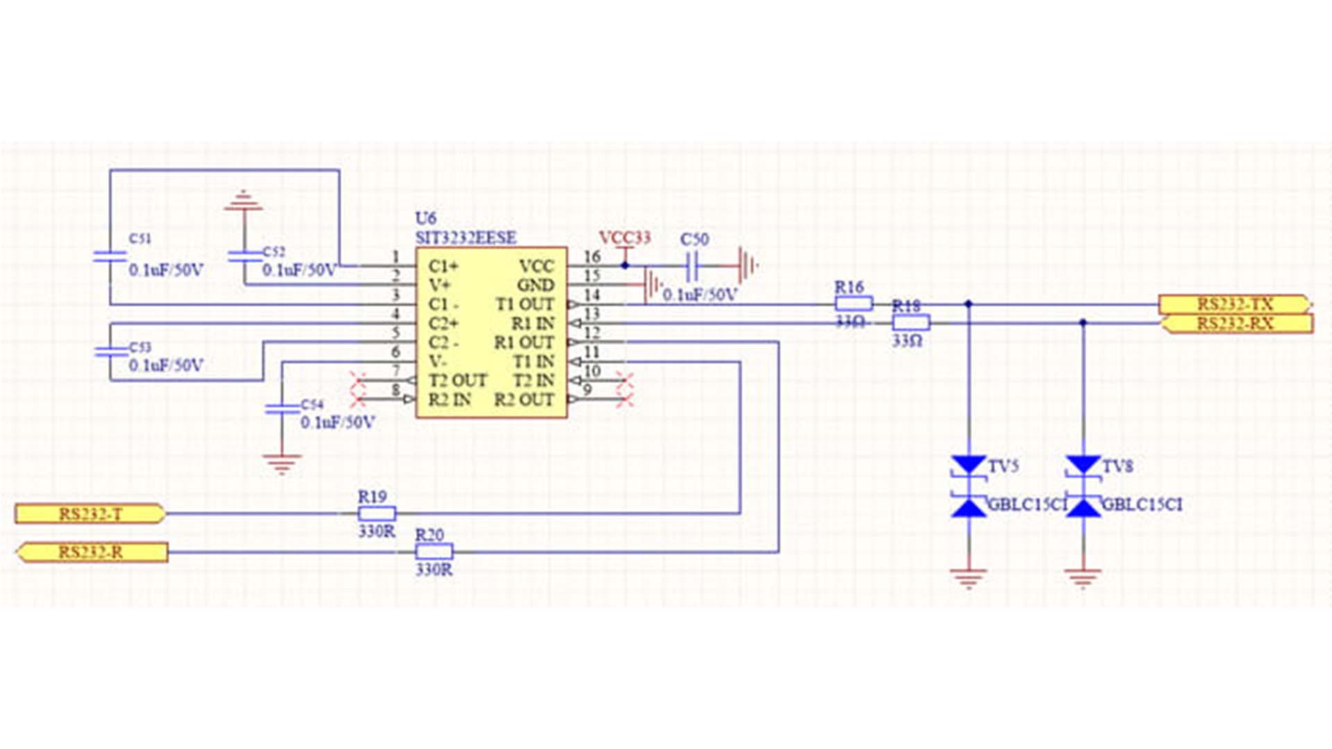 The function of a series resistor in a TVS protection circuit