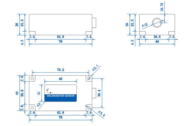 T7000-D Dimensional Drawing